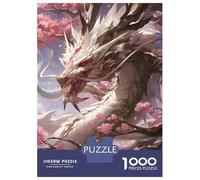 Puzzle for Adults 1000 Pieces Japanese Dragon Painting Adult Jigsaw Puzzle Hands-on Game Precision Cutting for Is Ideal As A Gift 70x50cm/1000pcs