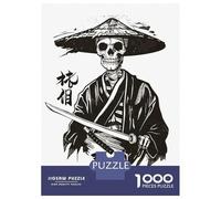 Puzzle for Adults 1000 Pieces Japanese Skeleton Legend Adult Jigsaw Puzzle Hands-on Game Precision Cutting for Is Ideal As A Gift 70x50cm/1000pcs