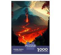 Puzzle for Adults 1000 Pieces Lava River Jigsaw for Adults Relax Games Analysis And Logic Birthday And Unique Gifts 70x50cm/1000pcs