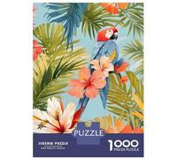 Puzzle for Adults 1000 Pieces Macaw Tropical Solitude Puzzles for Adults Anti-Stress Toys Perfect Decoration for Is Ideal As A Gift 38x26cm/1000pcs