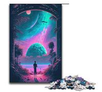 Puzzle for Adults 1000 Pieces Magical Universe Jigsaw Puzzle Every Piece Is Unique Challenging Family Fun Game 1000 PCS(38x26cm)
