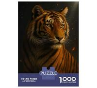 Puzzle for Adults 1000 Pieces Majestic Tiger Portrait Puzzles for Adults Hands-on Game Difficult Hard Unique Gifts for Birthday And Christmas 70x50cm/1000pcs
