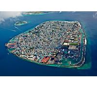 Puzzle for adults 1000 pieces Maldives under the sky Mj457TY 38x52cm