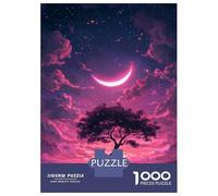 Puzzle for Adults 1000 Pieces Moonlit Solitude Jigsaw for Adults Family Games Home Decoration Unique Gifts for Birthday And Christmas 70x50cm/1000pcs