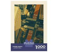Puzzle for Adults 1000 Pieces New York Cityscape Aerial View Jigsaws for Adults Family Game Perfect Decoration Unique Gifts for Birthday And Christmas 38x26cm/1000pcs