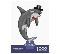 Puzzle for Adults 1000 Pieces Orca Groom Wedding Puzzles for Adults Relaxing Games Precision Cutting Parent-child Interaction 52x38cm/1000pcs