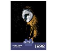 Puzzle for Adults 1000 Pieces Owl Art Print Puzzles for Adults Hands-on Game Difficult Hard Unique Gifts for Birthday And Christmas 38x26cm/1000pcs