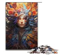 Puzzle for Adults 1000 Pieces Painting Color Witch Jigsaw Puzzle Every Piece Is Unique - Challenging Family Fun Game 1000 PCS(38x26cm)