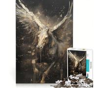 Puzzle for Adults 1000 Pieces Pegasus Dream, DIY Toys, Challenging To Complete, Artists' Collection, Fine Arts 50x75cm