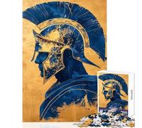 Puzzle for Adults 1000 Pieces Portrait of A Spartan Practical Game Stress Reliever Toy Wall Decor Artists Collection, Fine Art (38X52cm)