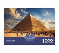 Puzzle for Adults 1000 Pieces Pyramids of Giza, Egypt Puzzles for Adults Hands-on Game Difficult Hard Unique Gifts for Birthday And Christmas 52x38cm/1000pcs