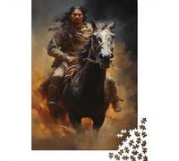 Puzzle for Adults 1000 Pieces Ride Like The Wind Horseback Adventure Gear Jigsaw Puzzle Toy Wall Decor Birthday Present Unique Gifts for Birthday And Christmas 52x38cm/1000pcs