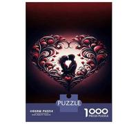 Puzzle for Adults 1000 Pieces Romantic Love Heart Poster Puzzles for Adults Hands-on Game Difficult Hard Unique Gifts for Birthday And Christmas 70x50cm/1000pcs