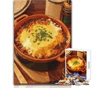 Puzzle for Adults 1000 Pieces Shepherd's Pie Illustration Educational Game But Fun And Humorous Anti-Stress Toys Size 38x52cm