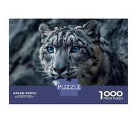 Puzzle for Adults 1000 Pieces Snow Leopard Facts for Kids Puzzles for Adults Hands-on Game Difficult Hard Unique Gifts for Birthday And Christmas 70x50cm/1000pcs