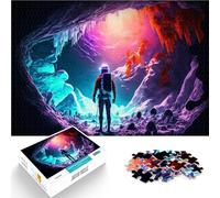 Puzzle for Adults 1000 Pieces Space Cave Help the brain exercise addictive toys to cultivate patience Enhance love between couples 26x38cm