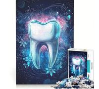 Puzzle for Adults 1000 Pieces Stellar Tooth Glow, Family Game, Decompressing Intellectual, Challenging Game Gifts 38x52cm