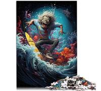 Puzzle for Adults 1000 Pieces surfing zombie Learning Educational Toys Family Games 26x38cm is ideal as gifts for the whole family