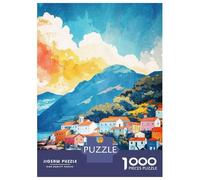 Puzzle for Adults 1000 Pieces The Azores Art Jigsaw for Adults Relax Games Analysis And Logic Birthday And Unique Gifts 52x38cm/1000pcs