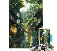 Puzzle for Adults 1000 Pieces The Hidden Alley Puzzles for Teenagers Birthday Present Difficult And Challenge Toy Intellectual Game (Size 50x75cm)