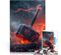 Puzzle for Adults 1000 Pieces The Legendary Hammer Stressabbau Staycation Zeit totschlagen Lustiges Geschenk75x50cm