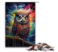 Puzzle for Adults 1000 Pieces The Owl in The Crater Is Surrounded Jigsaw for Educational Game Challenge Toy Unique Home Decor And Gifts 75x50cm