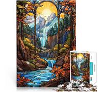 Puzzle for Adults 1000 Pieces The River Source Stressabbau Staycation Zeit totschlagen Gutes Geschenk75x50cm