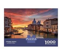 Puzzle for Adults 1000 Pieces Venice Italy Cityscape Puzzles for Adults Hands-on Game Difficult Hard Unique Gifts for Birthday And Christmas 70x50cm/1000pcs