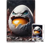 Puzzle for Adults 1000 Pieces Very Angry Egg Brainteaser Family Games Birthday Present Secret Santa Gifts Size 50x75cm