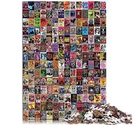 Puzzle for Adults 1000 Pieces vintage collage Premium Cardboard Precise Interlocking Great Gift for Adults | Games 26x38cm