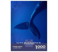 Puzzle for Adults 1000 Pieces Whale Rider Adult Jigsaw Puzzle Hands-on Game Precision Cutting for Is Ideal As A Gift 38x26cm/1000pcs