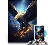 Puzzle for Adults 1000 Pieces Wild Golden Eagle Bird Challenging Difficult 50x75cm deal as gifts for the whole family for 14+