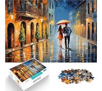 Puzzle for Adults 2000 Pieces Dating Couple Oil Painting pädagogische Herausforderung Ein Kunstwerk70x100cm