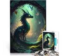 Puzzle for Adults 2000 Pieces Dragon Visionary Dekomprimierendes intellektuelles Lernspielzeug Kunstwerk Geschenk70x100cm