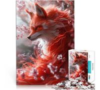 Puzzle for Adults 2000 Pieces red fox fantasy Geschenke zum Suchbegriff: "Herausfordernde Spiele" Ein Kunstwerk70x100cm