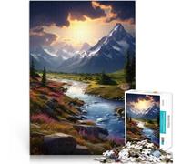 Puzzle for Adults 2000 Pieces Summer's Embrace Escarpment Lernspiele DIY Spielzeug Künstlersammlung, Bildende Kunst70x100cm