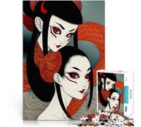 Puzzle for Adults 2000 Pieces Twin Headed Snake SIster Spiele Spielzeug Geschenk Heimdekoration Spielzeug70x100cm