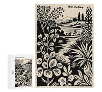 Puzzle for Adults 300 PCS Mill Valley Landscape Illustration Adult Jigsaw Puzzles Hand Speed Race Parent-child Interaction Deal As Gifts for The Whole Family 300 PCS