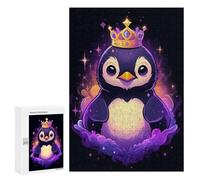 Puzzle for Adults 300 PCS Penguin Space King Puzzle for Adults Anti-Stress Toys Home Decoration Unique Gifts for Birthday And Christmas 300 PCS