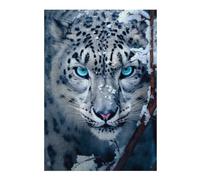 Puzzle for Adults 300 PCS Snow Leopard Adult Puzzles Hands-on Game Precision Cutting Unique Gifts for Birthday And Christmas 300 PCS
