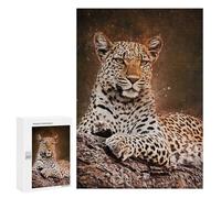 Puzzle for Adults 300 PCS Splatter Leopard Adult Jigsaw Puzzles Hand Speed Race Parent-child Interaction Deal As Gifts for The Whole Family 300 PCS