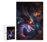 Puzzle for Adults 300 PCS The Rainbow Elder Dragon Puzzle for Adults Anti-Stress Toys Home Decoration Unique Gifts for Birthday And Christmas 300 PCS