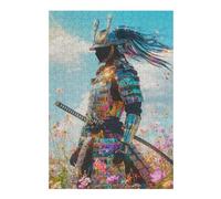 Puzzle for Adults 38x26cm/1000pcs Samurai in A Field Jigsaw Puzzle Fun Games Wall Decoration Unique Gifts for Birthday And Christmas 38x26cm/1000pcs