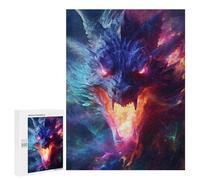 Puzzle for Adults 500 PCS Astral Dragons Fury Puzzle for Adults Anti-Stress Toys Home Decoration Unique Gifts for Birthday And Christmas 500 PCS