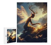 Puzzle for Adults 500 PCS Enchanted Forest Fairy Adult Jigsaw Puzzles Hand Speed Race Parent-child Interaction Deal As Gifts for The Whole Family 500 PCS