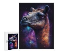 Puzzle for Adults 500 PCS Galactic Camel Portrait-3 Adult Jigsaw Puzzles Hand Speed Race Parent-child Interaction Deal As Gifts for The Whole Family 500 PCS