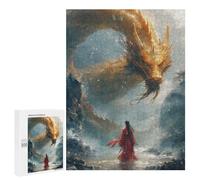 Puzzle for Adults 500 PCS Golden Serenity Adult Jigsaw Puzzles Hand Speed Race Parent-child Interaction Deal As Gifts for The Whole Family 500 PCS