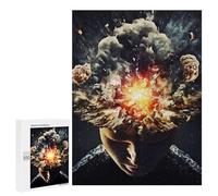 Puzzle for Adults 500 PCS Mindset Is Everything Adult Jigsaw Puzzles Hand Speed Race Parent-child Interaction Deal As Gifts for The Whole Family 500 PCS