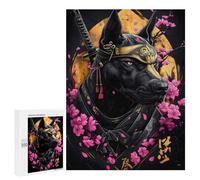 Puzzle for Adults 500 PCS Samurai Boxer Dog Adult Jigsaw Puzzles Hand Speed Race Parent-child Interaction Deal As Gifts for The Whole Family 500 PCS