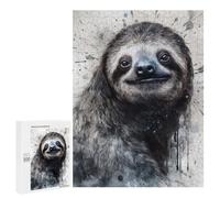 Puzzle for Adults 500 PCS Sloth Natures Relaxer Adult Jigsaw Puzzle Family Game Home Decoration Unique Gifts for Birthday And Christmas 500 PCS
